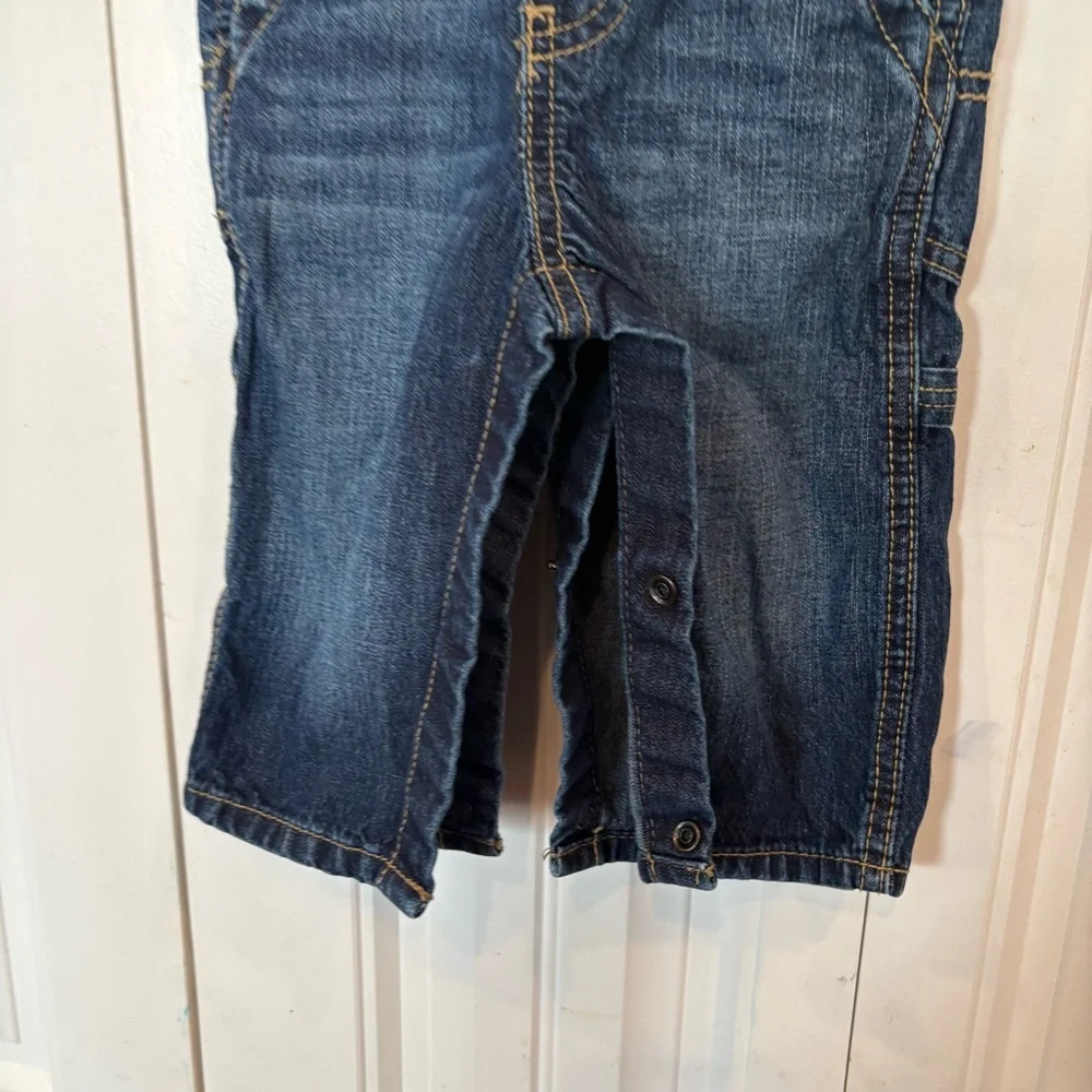 Osh Kosh Denim Overalls Size 9‎ Months